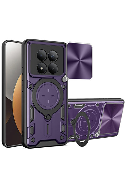 Techsuit Carcasă Xiaomi Redmi Note 15 Pro+ 5G CamGuard Pro, violet