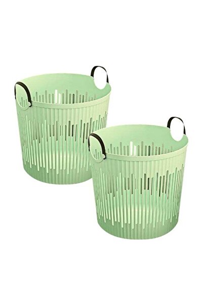 VİO عبوتان من صناديق الغسيل المرنة متعددة الأغراض، مصنوعة من البلاستيك المتين...