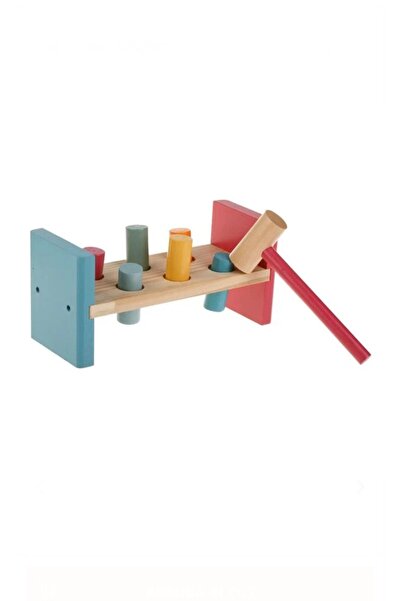 OEM Jucărie educativă din lemn cu cilindri și ciocan
