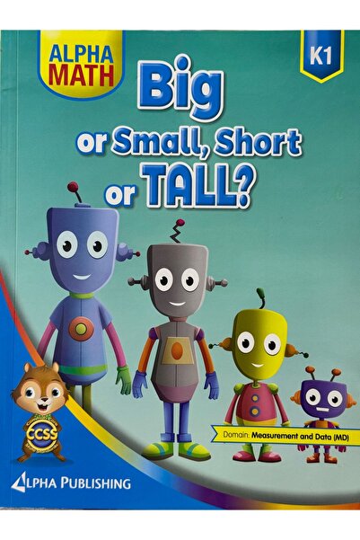 Alphabooks ALPHA MATH K1 BIG OR SMALL SHORT OR TALL
