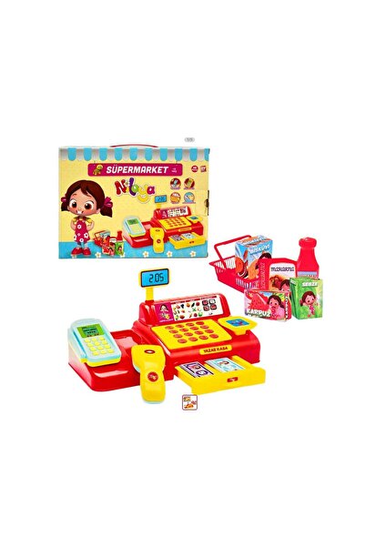 ÖZ BAYRAKTAR OYUNCAK By Toys Niloya Yazar Kasa Seti Lisanslı 40 Parça 3+
