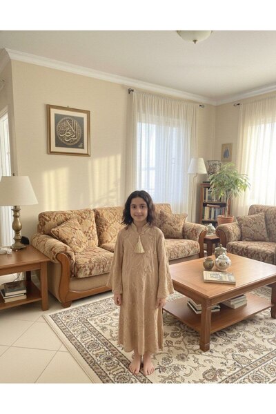 alqarat Najd Flower Midi Jalabiya