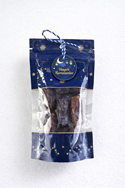 Dekals SET(9x17 Doypack+İp+Hayırlı Ramazanlar Kartı) Hurma Lokum Şeker Hediye...