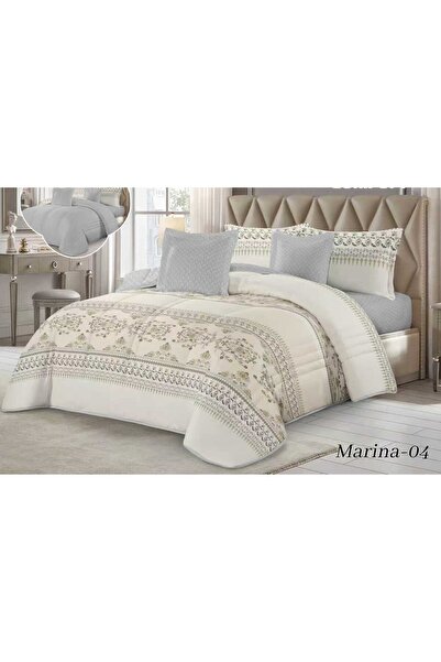 alzawia Single bedspread set with a new summer design, 4 pieces