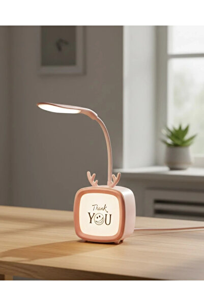 Tuncel Store Flexible Body Led Table Lamp Portable Night Light