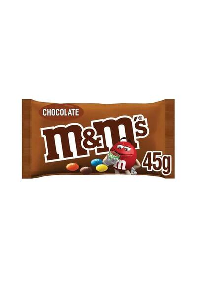 m&m كرات الشوكولاتة 45 غرام