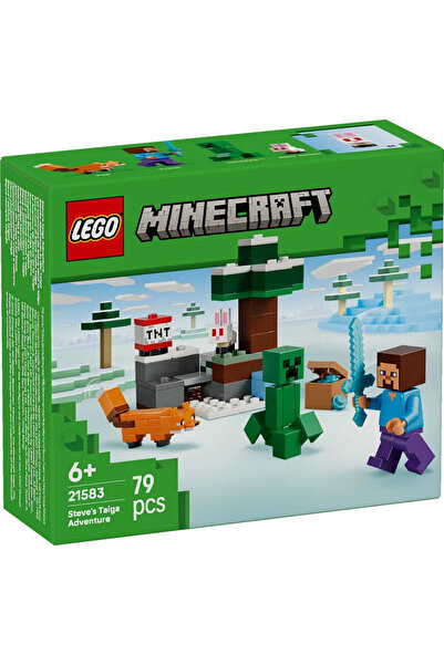 LEGO Minecraft Steve’s Taiga Adventure 21583