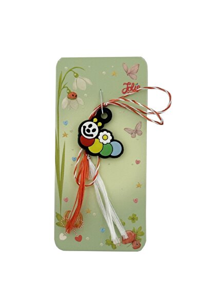 OEM Children's Martisor, Jolie, Model OMIDA, Rubber, with White/Red Braided C...