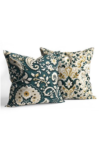 MUN HOME Classic Woven Patterned Digitally Printed Kirlent Cover. Double-Side...