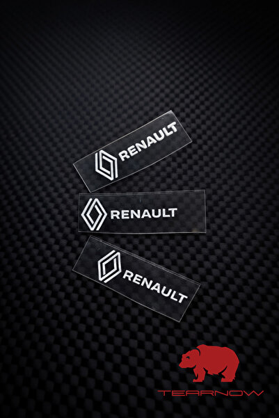 TEARNOW Renault Metal Look Uv Sticker