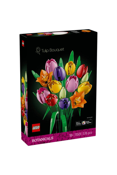 LEGO Botanicals Set LEGO Buchet de lalele botanice pentru adulți 11501