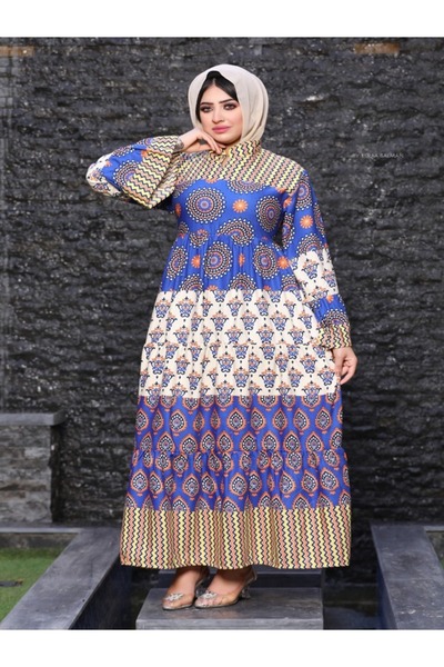 Coton Modern loose-fitting jalabiya