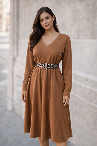 LTM shop Everyday dress, with Belt, one size up to L