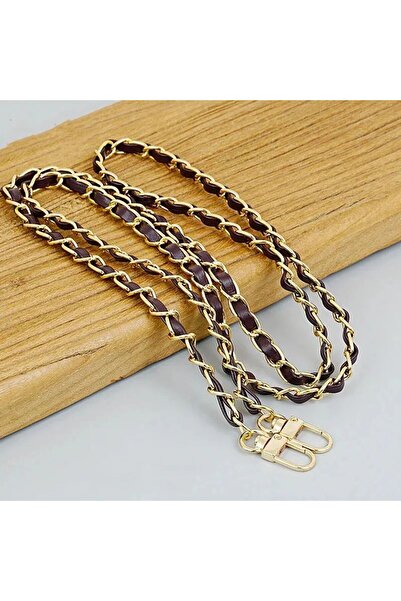 aksesuarista Suni Derili Metal Çanta Zincir Seti Zincir Uzunluk 115 Cm Zincir...