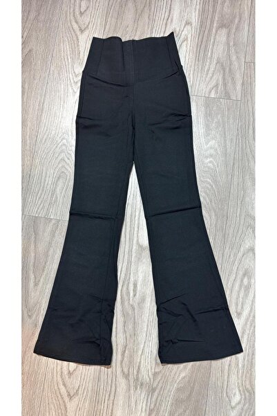 NO BRAND COLANTI DAMA EVAZATI ,NEGRI,CU FERMOAR SI BUZUNARE FUNCTIONALE LA SPATE