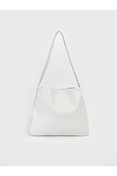 LC Waikiki Crocodile Patterned Women's Shoulder Bag