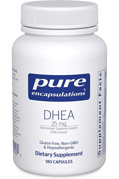 Pure Encapsulations DHEA 25 ملغ - مكمل غذائي لدعم المناعة، وتوازن الهرمونات، ...