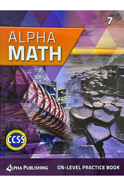 Alphabooks ALPHA MATH GRADE 7 ON - LEVEL PRACTICE BOOK