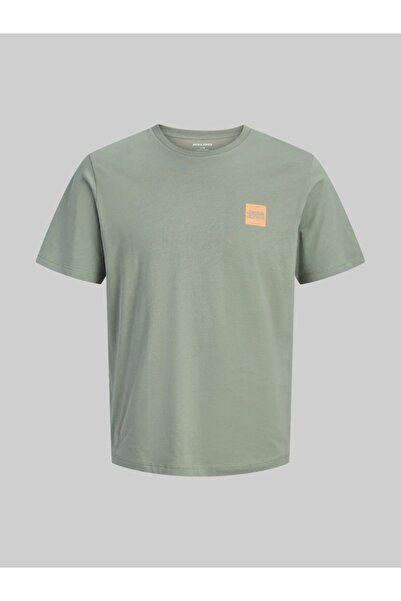 Jack & Jones Tricou bărbătesc cu guler rotund, JWHBRANDY, măsliniu, 2XL