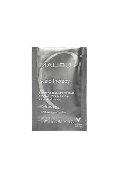 Malibu C علاج فروة الرأس الاحترافي للشعر، مرطب وملطف - 5 غرام (عبوة من 12 قطعة)