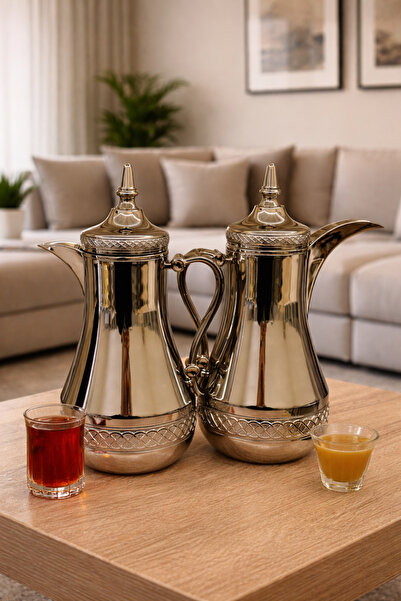 Palaces 1.0 liter tea & 1.0 liter coffee thermos set