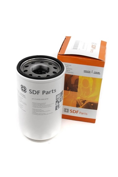 SDF Parts Same/Deutz-Fahr Hidrolik Yağ Filtresi Kısa Tip 2.4419.350.0/10