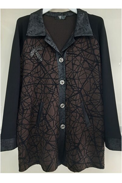 N.Y.YILDIZ Yildiz Comfortable Wide Fit Buttoned Collar Pocket Stone Patterned...