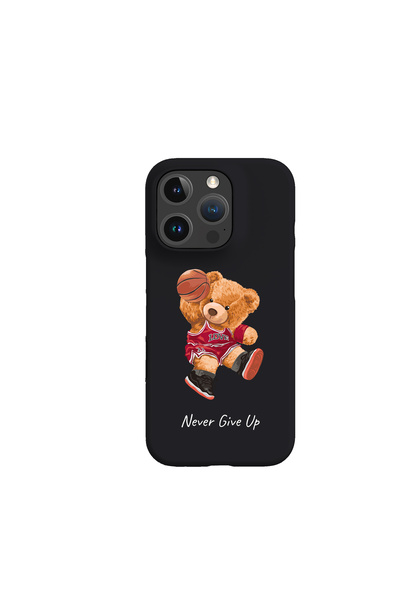 KaffCase حافظة إطلاق مطبوعة بتصميم دب تيدي لا ينقطع عناده في مهامه، متوافقة م...