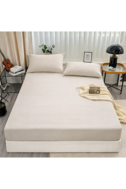 NazeninHome Single Bed Sheet Set Ranforce 100% Cotton |   Non-Elastic Flat Sh...