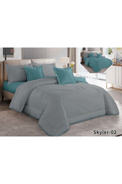 alzawia Single bedspread set with a new summer design, 4 pieces