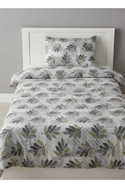 MORRİVAL طقم غطاء لحاف مفرد، غطاء لحاف + غطاء وسادة 2 قطعة 155*215 بسحاب