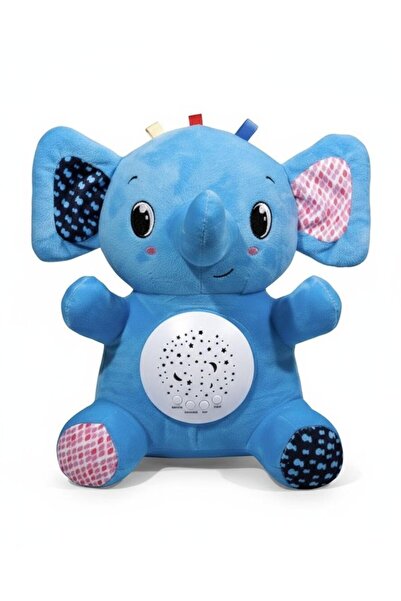 TOY LAND Sleep Soother Elephant Plush Doll with Light Projection & Soft Music...