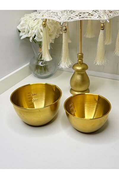 cicizuccaciye 2 Li Gold Ölçü Kabı