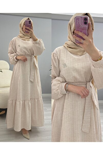 suphan tekstil Dress with Broches