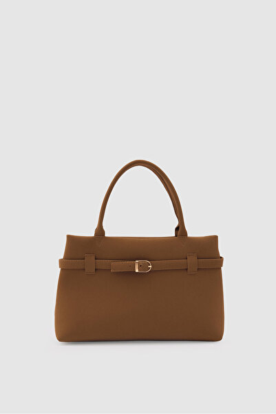 La La'Graccio Paris La'Graccio Paris Women's Mussel Suede Shoulder Bag