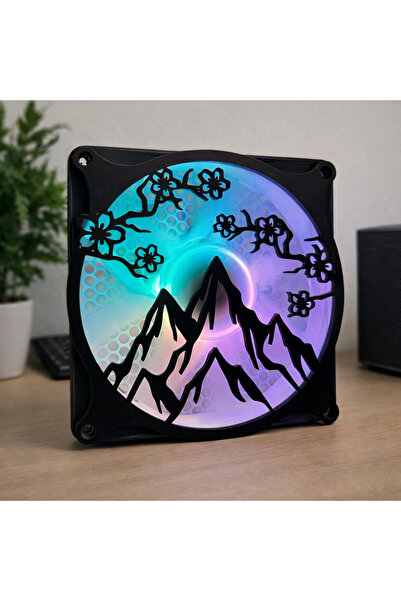 MAHLA Pc Fan Accessory - Desktop Computer Fan Cover - 120X120 mm - 1 Pc