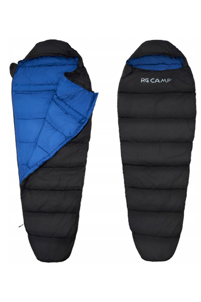 Other LIGHTWEIGHT MUMMY TOURIST SLEEPING BAG 210x80 RG CAMP COMFORT COVER 250...