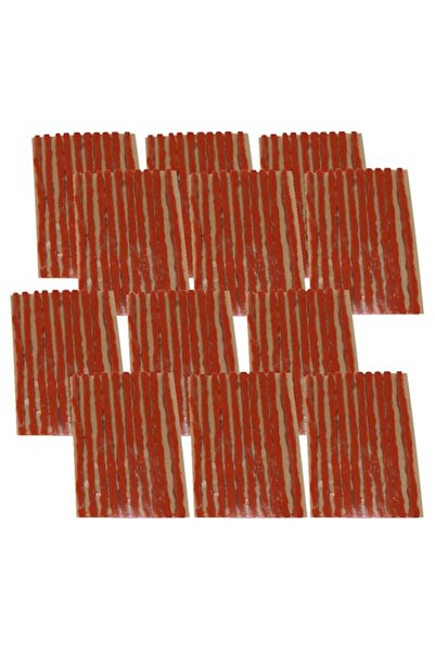 AERZETIX Set snururi de vulcanizare, 4 x 100 mm, 120 bucăți, maro