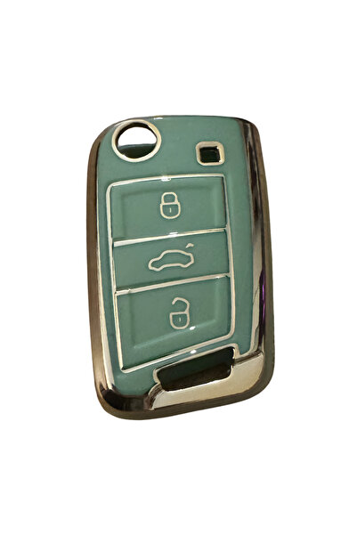 AutoHan Keys غطاء مفتاح فولكس فاجن، متوافق مع جولف 7، جولف 7.5، تيجوان، بولو،...
