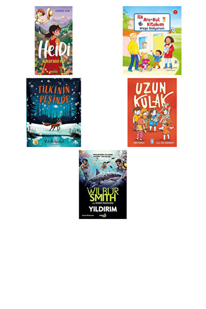 TÜRKİYE İŞ BANKASI KÜLTÜR YAYINLARI Heidi - Alpler'deki Kız... +4 Çocuk Kitabı