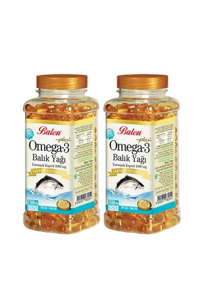 Balen Omega 3 Plus Fish Oil 2 X 1380 Mg*100 Capsules