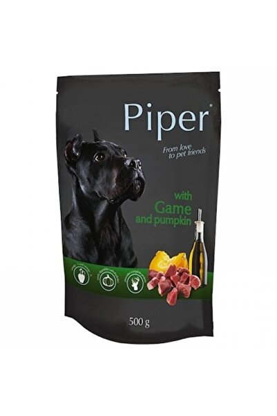 Piper Hrană umedă pentru câini Piper, vânat și dovleac, 500 g