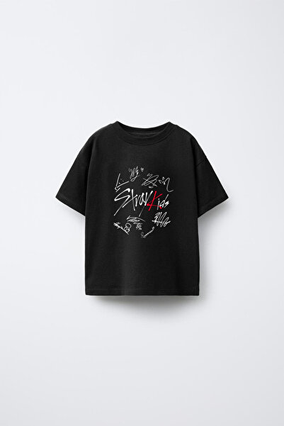 AYDESİGN Stray Kids The dominATE Tricou cu imprimeu bicicletă pentru copii și...