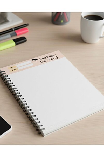 İmajmix دفتر ملاحظات A5 للتحضير للامتحانات العامة - 50 ورقة، 120 جرام ورق |  ...