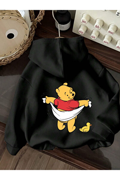 Rayan & Hoor Style Back Printed white Oversized hooded sweatshirt hoodie