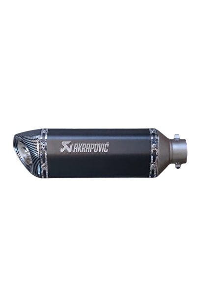 MOTORKİT MK PERFORMANSLI AKRAPOVİÇ AKREP EGZOZ MAT SİYAH - KARBON UÇLU
