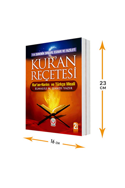 Kuran Dünyası Yayınları KUR’AN REÇETESİ KİTABI 2 CİLT