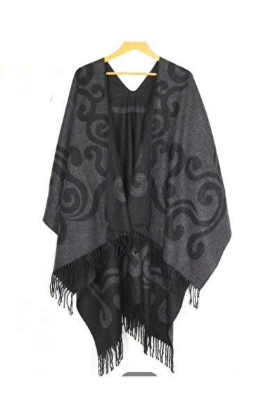 FORUM Kadın çift taraflı Omuz Şal Panço