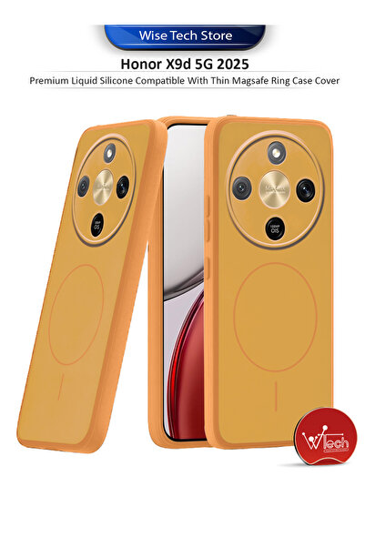 Wtech Honor X9d 5G 2025 Premium Liquid Silicone Compatible With Thin Magsafe ...