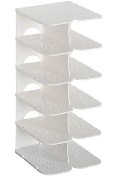 BLOOMING TIME 6-Tier Shoe Rack Storage Organizer, Adjustable Shoe Shelf, Free...